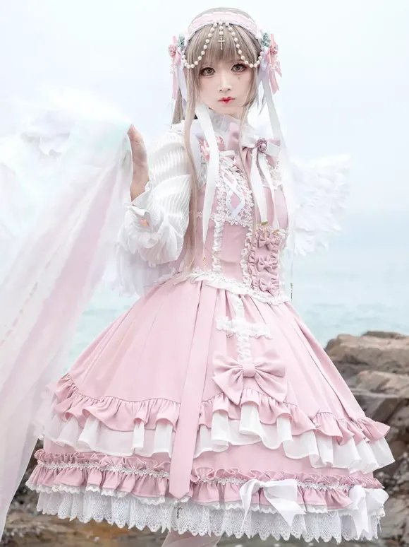 Robe Sweet Lolita sans manches Robe Sweet Lolita