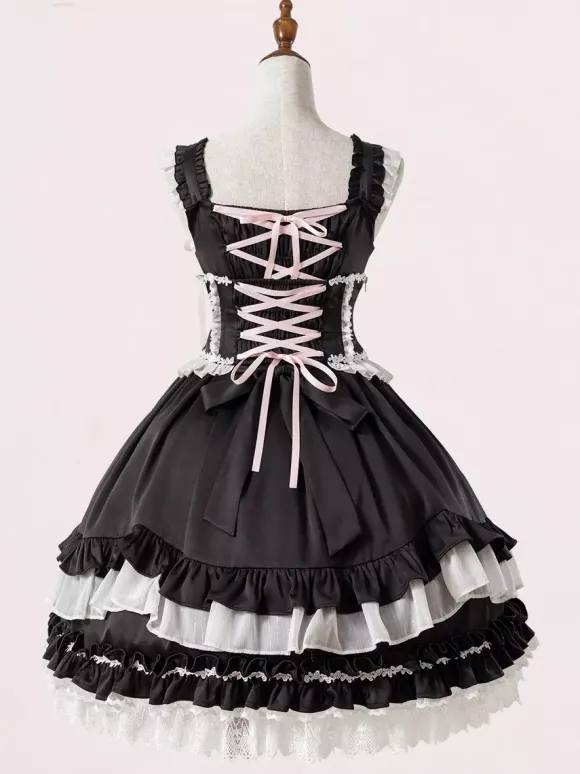 Robe Sweet Lolita sans manches Robe Sweet Lolita