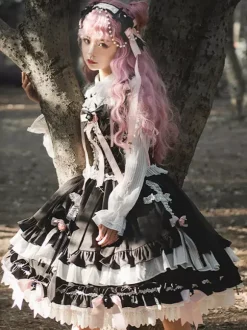 Robe Sweet Lolita sans manches Robe Sweet Lolita
