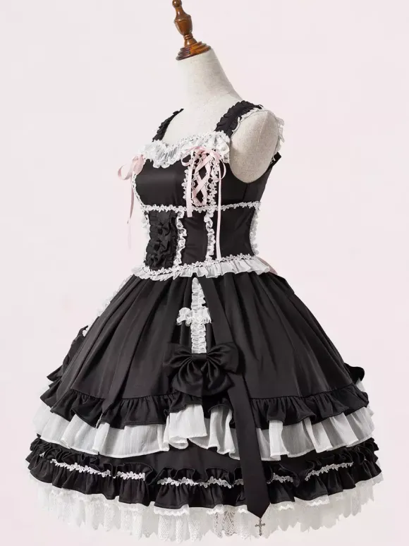 Robe Sweet Lolita sans manches Robe Sweet Lolita
