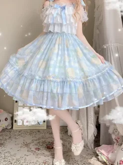 Robe Sweet Lolita sans manches Robe Sweet Jumper Lolita