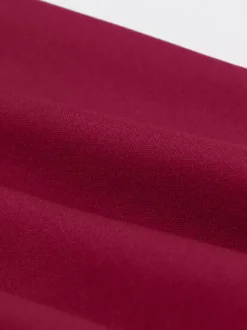 Robe trapèze à manches courtes et col rond ornée d'un n艙ud sur le côté collection femme 2026