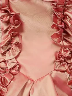 Robe victorienne plissée Marie Antoinette Robe à imprimé floral Costumes vintage pour femmes