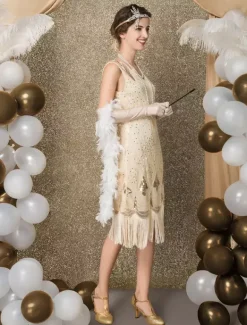 Robe Charleston Robe Année 20 Costume Vintage Robe Rétro Robe Great Gatsby Déguisements Halloween Bourgogne