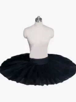 Robe de Ballet rouge pour femmes et enfants jupe à volants en Polyester vêtements de Performance