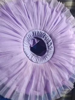 Robe de Ballet rouge pour femmes et enfants jupe à volants en Polyester vêtements de Performance