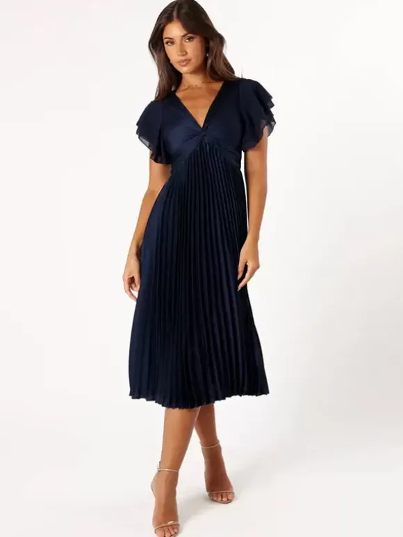 Robe de demoiselle d'honneur courte élastique en soie comme du Satin manches courtes fermeture éclair col en v robes de soirée de mariage