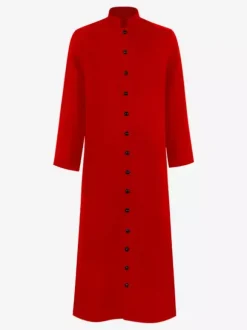 Robe De Moine Médiévale Rétro Manches Longues Magicien Vêtements D'Église De Prêtre Bourgogne
