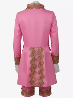 Robe de Prince de palais pour hommes Costume de Performance Costume rétro médiéval Bourgogne