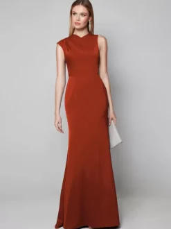 Robe de soirée pour la mère de la mariée col en V manches courtes robe de bal robes d'invitées pour mariage