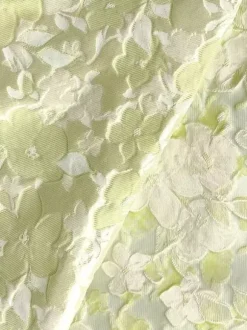 Robe de soirée pour la mère de la mariée col en V manches 3/4 coupe trapèze n艙uds longueur thé robe d'invitée de mariage