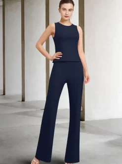 Robe de soirée pour mère de la mariée col bijou manches 3/4 ligne a dentelle longueur cheville robes d'invitées pour mariage personnalisation gratuite