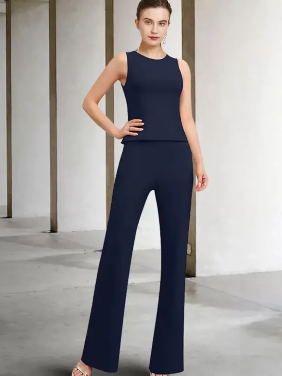 Robe de soirée pour mère de la mariée col bijou manches 3/4 ligne a dentelle longueur cheville robes d'invitées pour mariage personnalisation gratuite