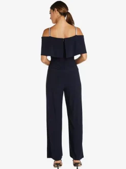 Robe de soirée pour mère de la mariée épaules dénudées combinaison sans manches robes d'invitées plissées pour mariage