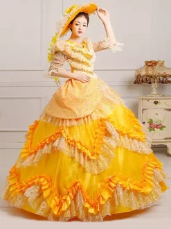 Robe de soirée vintage pour femme tenue de cour noble victorienne costume de cosplay robe de bal