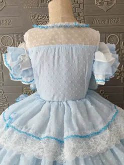 Robe Hime Lolita en polyester sans manches pull romantique costume Sweet Rocco fête Lolita JSK
