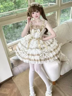 Robe Lolita gothique noire à volants robe courte Lolita à lacets avec coiffe