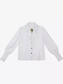 Robe Lolita Ouji manches longues rouges haut classique manteau ensemble pantalon