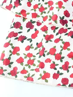 Robe longue dos nu à imprimé floral pour femme - Robe bustier fendue et à volants - Tenue sexy d'été pour un rendez-vous galant 2026