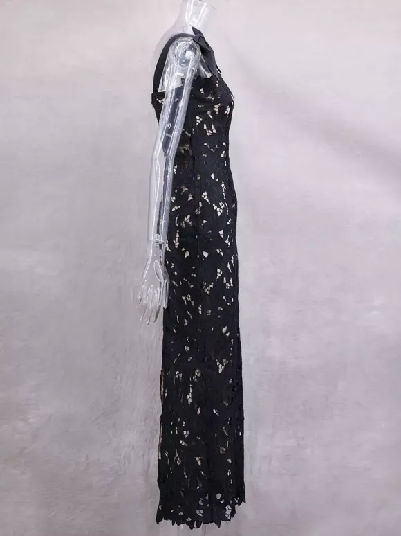 Robe longue moulante avec bretelles en n艙ud Robe longue de soirée d'été pour femme 2026