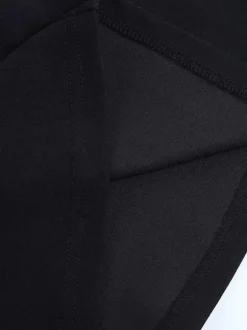 Robe longue à plumes pour femme - Robe moulante noire élégante à col halter et fente haute - Soirée d'été 2026