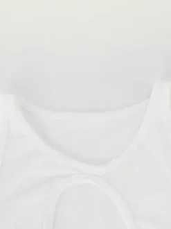 Robe longue sexy sans manches à découpes pour soirée 2026