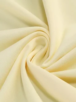 Robe midi transparente à imprimé floral 3D pour femme - Robe nuisette jaune beurre Fairycore à col en V - Idéale pour une soirée romantique à la plage en été 2026