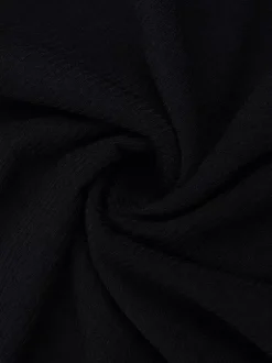 Robe mini en dentelle froncée pour femme - Robe moulante noire à épaules dénudées - Idéale pour les soirées en club du printemps 2026