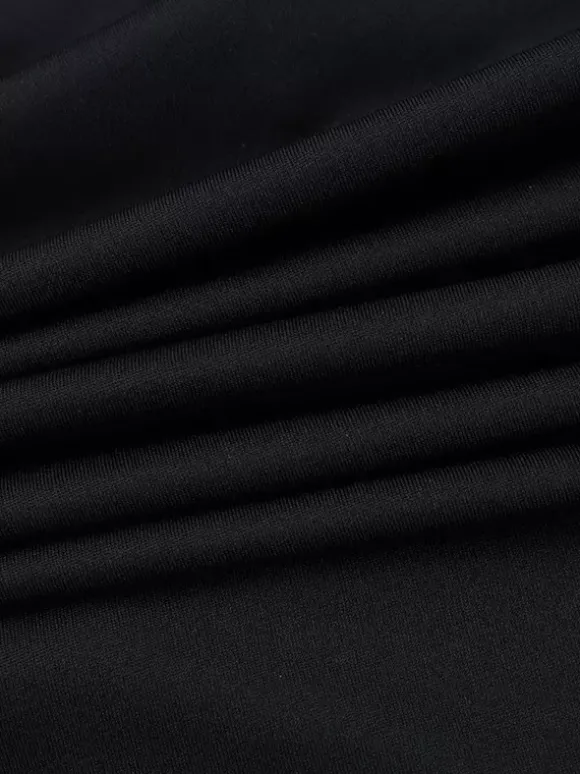 Robe mini en dentelle à épaules dénudées pour femme - Coupe moulante drapée sur le côté - Tenues de soirée printanières 2026