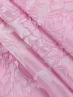 Robe mini Jacquard Coquette pour femme - Barbiecore avec grand n艙ud dans le dos sans manches coupe trapèze - Tenues de fête d'anniversaire d'été 2026