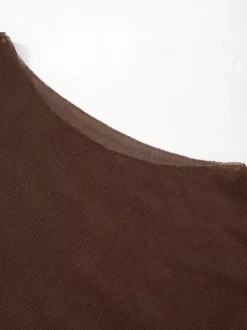 Robe moulante gantée Mini robe de club sexy en maille pour femmes 2026