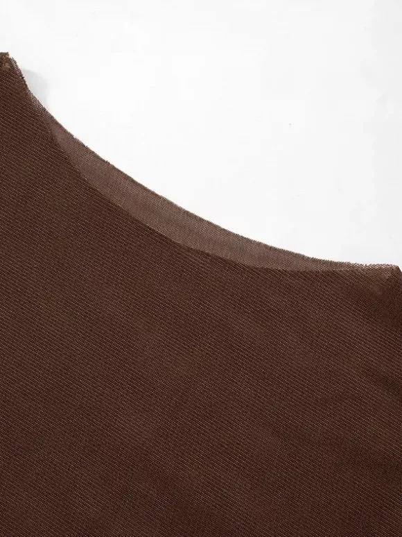 Robe moulante gantée Mini robe de club sexy en maille pour femmes 2026