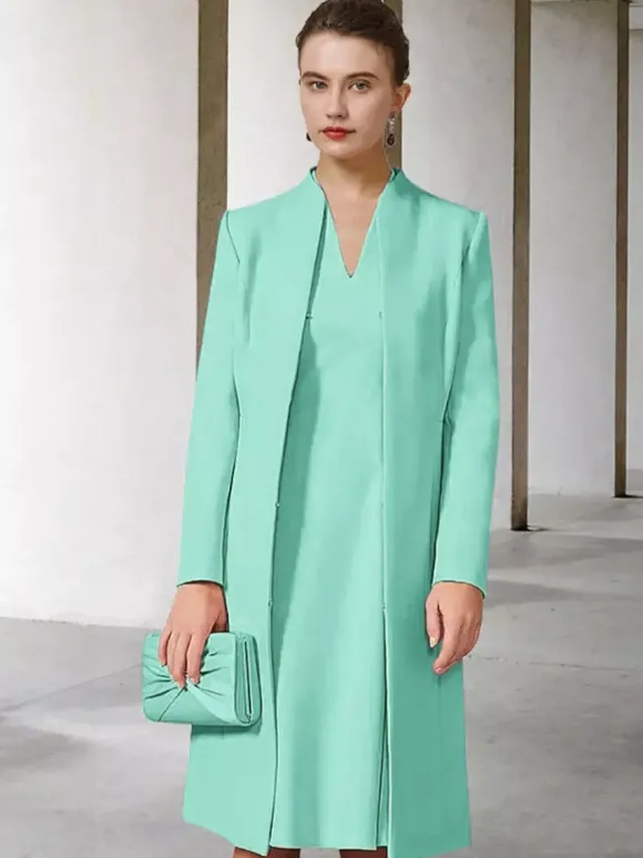 Robe mère de mariée deux pièces robe pour maman
