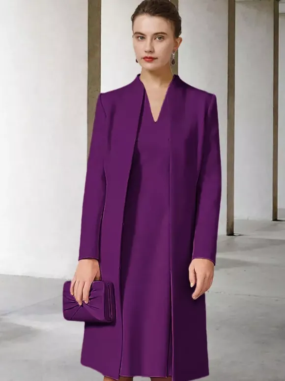Robe mère de mariée deux pièces robe pour maman