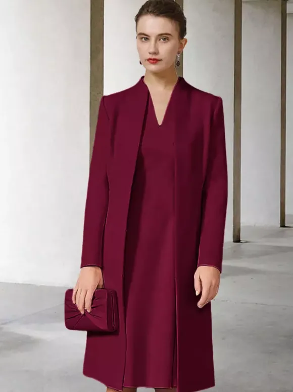 Robe mère de mariée deux pièces robe pour maman