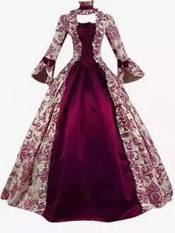 Robe Rococo Costume Marie Antoinette Bal Masqué Versailles Costume Marquise XVIIIe Siècle Pour Une Soirée À Thème Historique