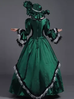 Robe rococo rétro des années 1800 pour femme robe de bal masquée robe de costume victorienne
