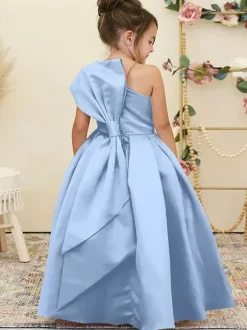 Robes de demoiselle d'honneur de mariage Robes d'occasion spéciale Jonquille Noeuds sans manches