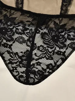 Robes de tous les jours pour femme mini-robes abricot sans manches à bretelles robe bicolore à col montant