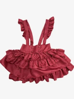 Robes Gothiques Lolita Volants Rouge Rouge