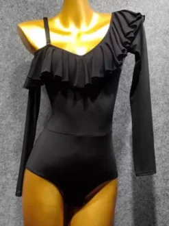 Robes De Danse Latine Noir Femmes Sexy Danseuse Latine Vêtements De Danse