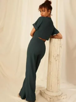 Robes de demoiselle d'honneur Combinaison en polyester Longueur au sol Robe de soirée de mariage