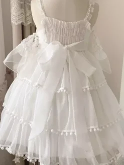Robe Sweet Lolita Robe Lolita Sweet Jumper sans manches en polyester