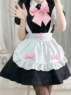 Robe Sweet Lolita Robe à manches courtes en polyester