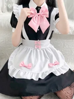 Robe Sweet Lolita Robe à manches courtes en polyester