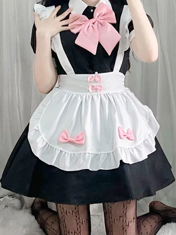 Robe Sweet Lolita Robe à manches courtes en polyester