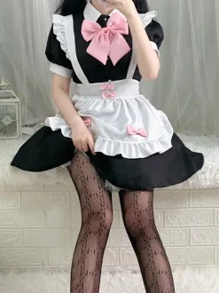 Robe Sweet Lolita Robe à manches courtes en polyester