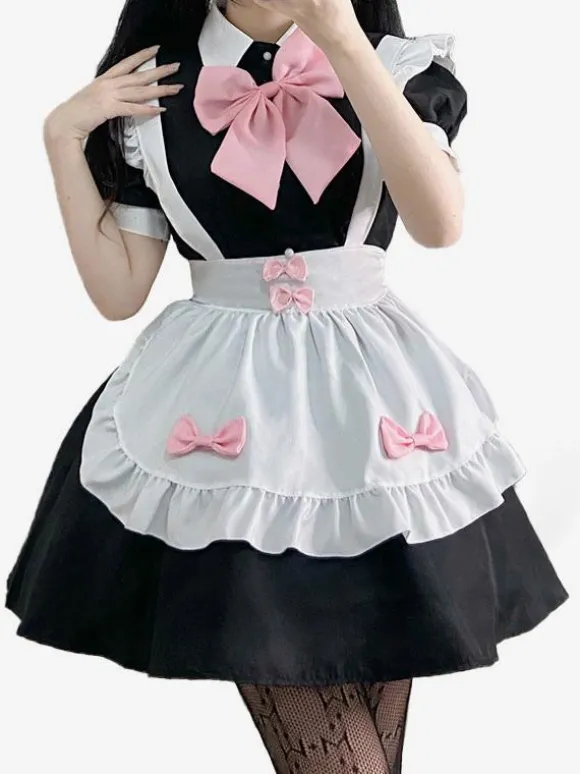 Robe Sweet Lolita Robe à manches courtes en polyester