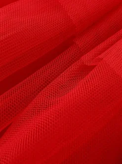 Robe Tunique Pour Noël Robe De Soirée Cadeaux Noël En Fibre De Polyester Rouge Père Noël