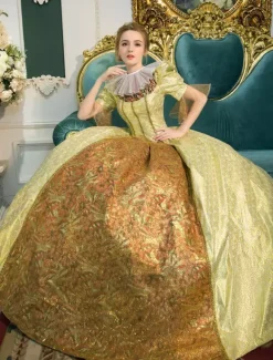 Robe Victorienne médiévale victorienne Robe Rococo Opéra Costume rétro Baroque robe de bal Déguisements Halloween